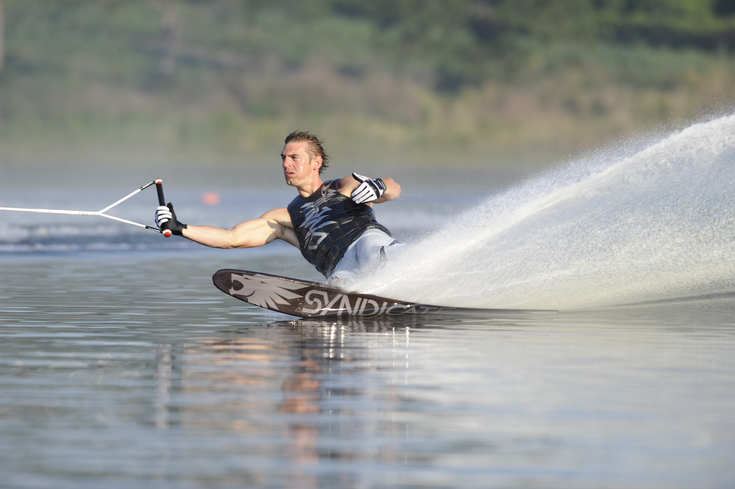 slalom action